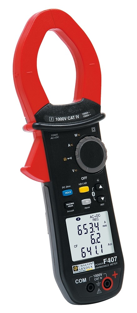 Pince multimètre avec mesure de courant de fuite - HT77C - HT - numérique /  portable / 60 A