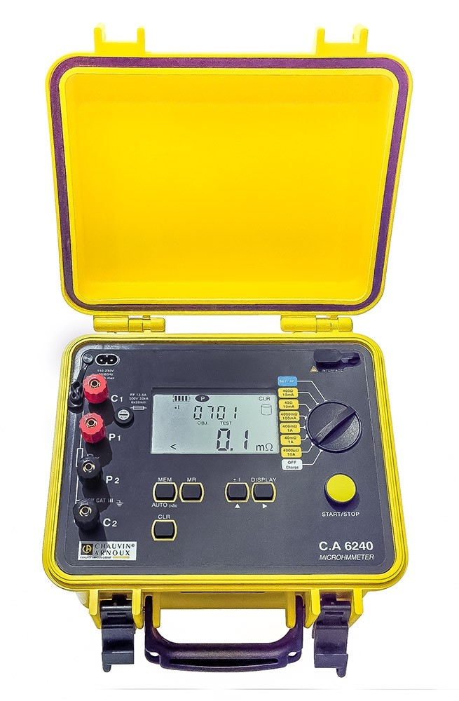 Micro-ohmmètre 10 A C.A 6240