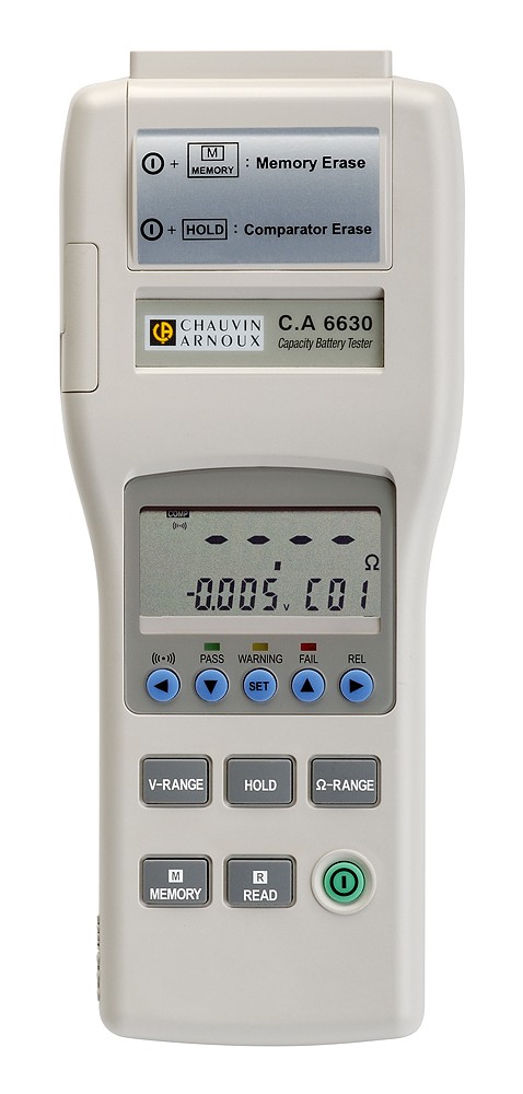 Testeur de capacité batteries C.A 6630