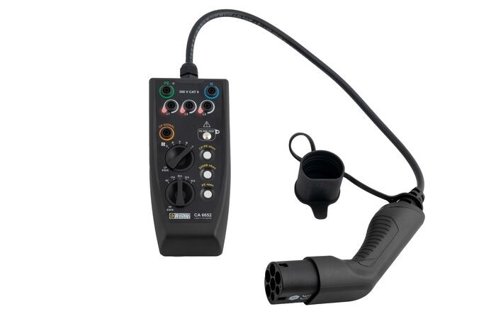 CA 6652 ADAPTATEUR BORNE RECHARGE VE