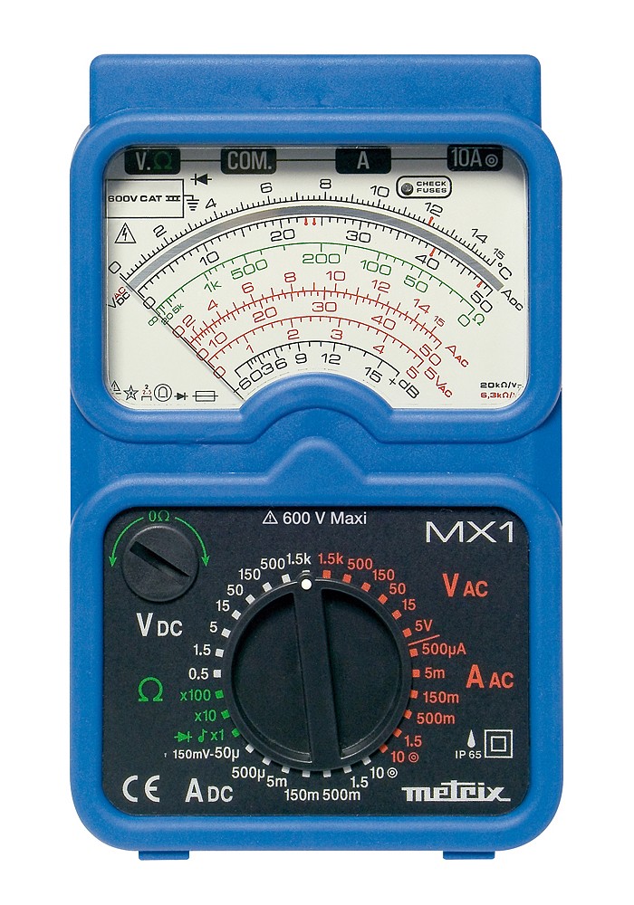 Multimètre analogique, le DIGILOG 5011 avec la fonction galvanomètre -  Instrument de mesure environnementale à Paris - TEC Instruments