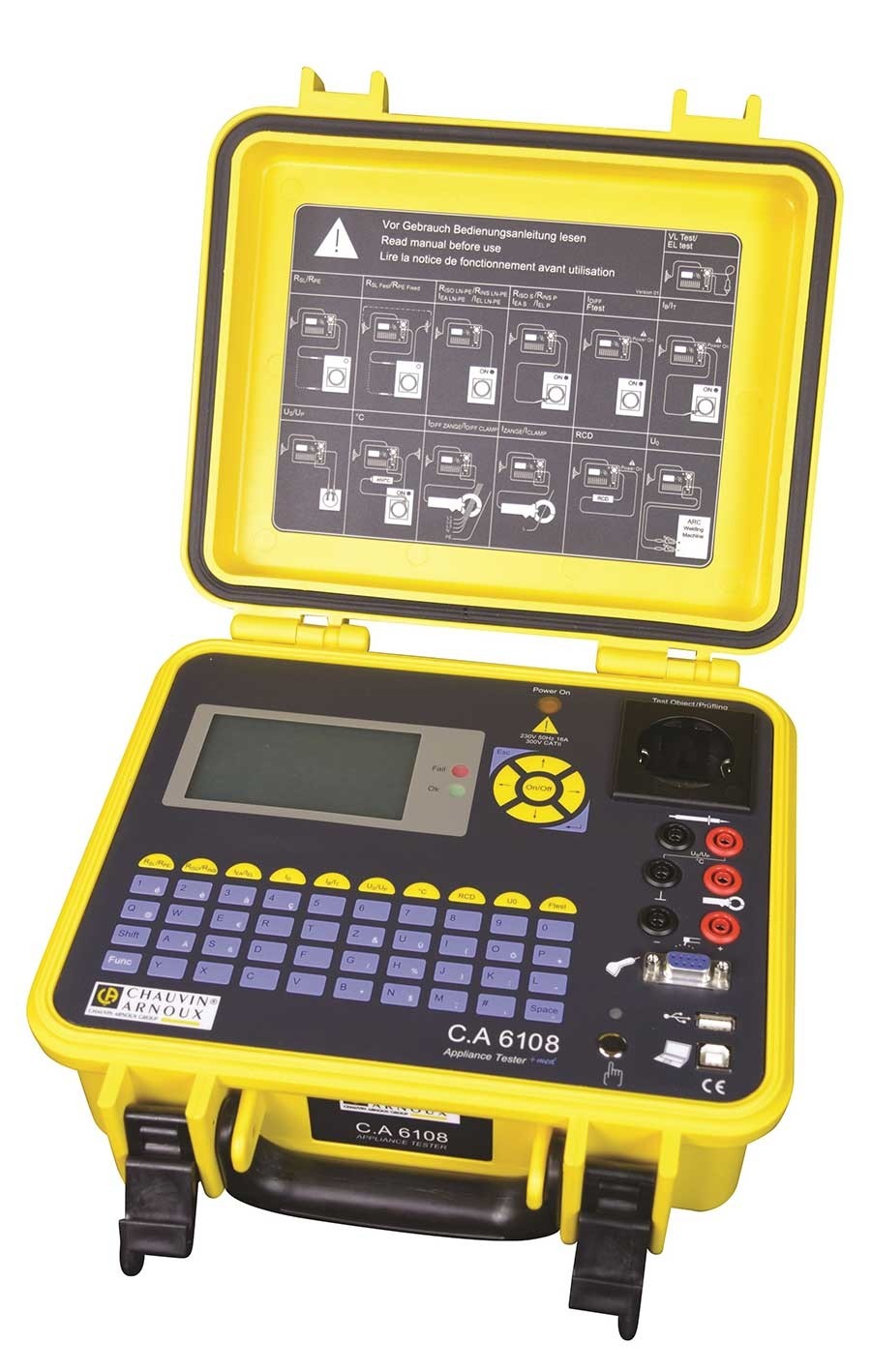 CA 6108 GERATETESTER