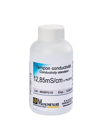 Tampon conduct. 12,85 mS/cm Flacon 125 ml
